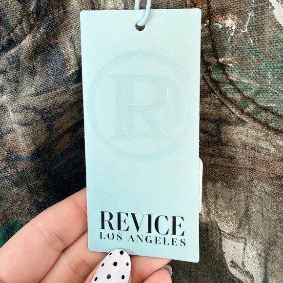 Revice Amelia Oakland cargo camo pant low rise NWT - grunge Streetwear camp - Picture 4 of 11